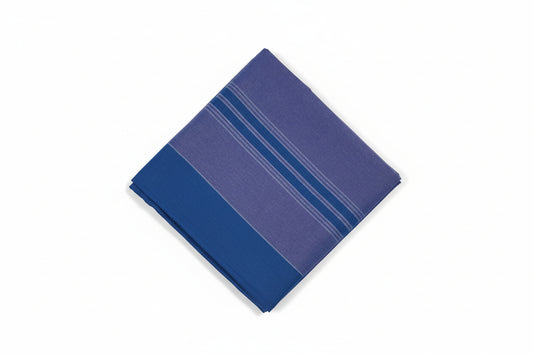 Blue and Light Blue Striped Sarong